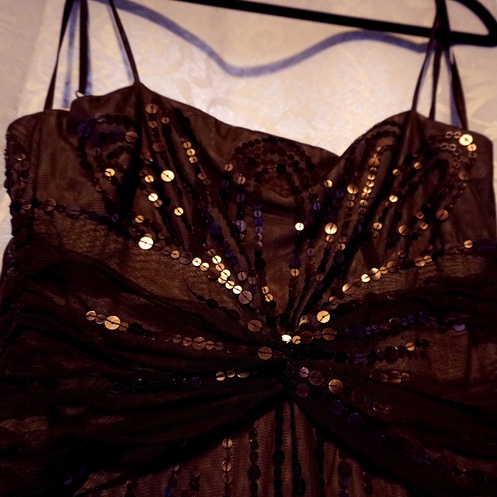 Brown Vintage Style BCBG MAXAZRIA dress